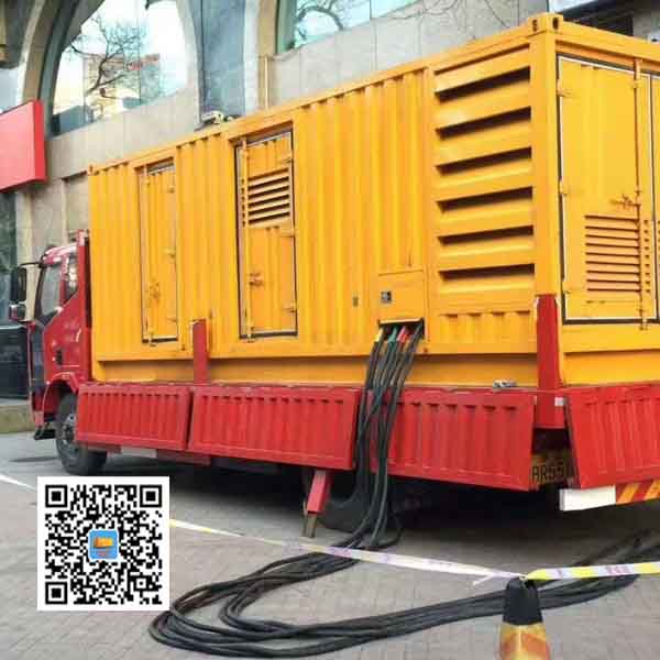 定州静音发电机出租